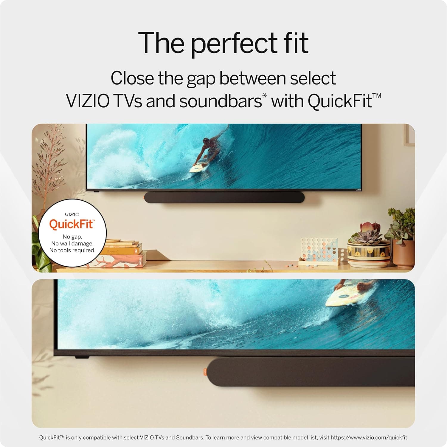 VIZIO 2.0 Soundbar w/Dolby Atmos & DTS:X, Bluetooth Speaker, QuickFit™ Compatible