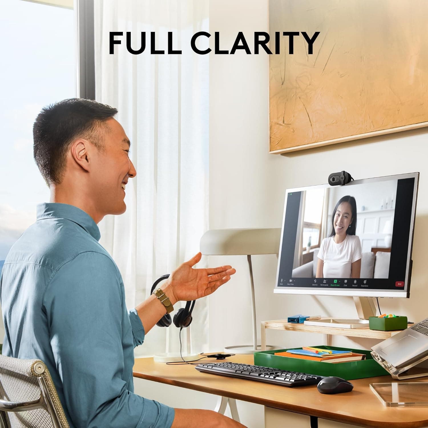 Miniatura de Logitech Brio 101 Full HD 1080p Webcam for Meetings Streaming and Calls with Built-in Privacy Shutter 2
