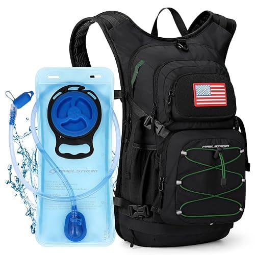 Maelstrom Travel Backpack for Men Women, 17.3" Laptop with Shoe Compartment