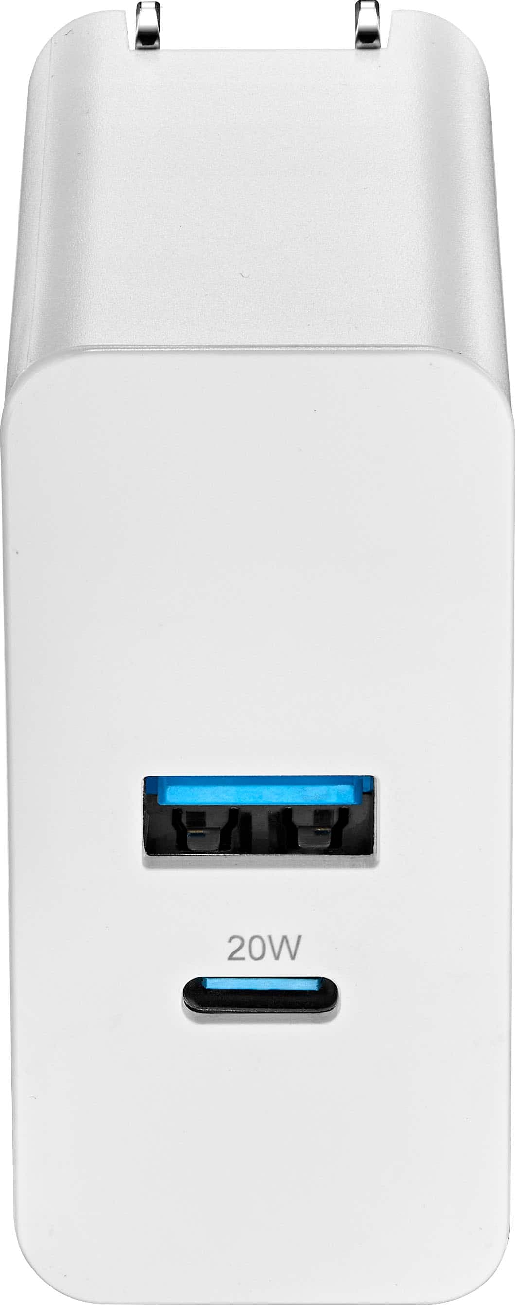 Miniatura de Cargador de Pared Insignia de 32W con 2 Puertos USB y Clavija Plegable 2
