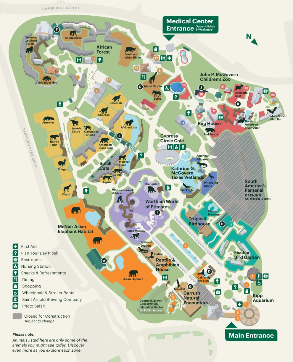 Martes de Entrada Gratis al Zoológico de Houston por ExxonMobil