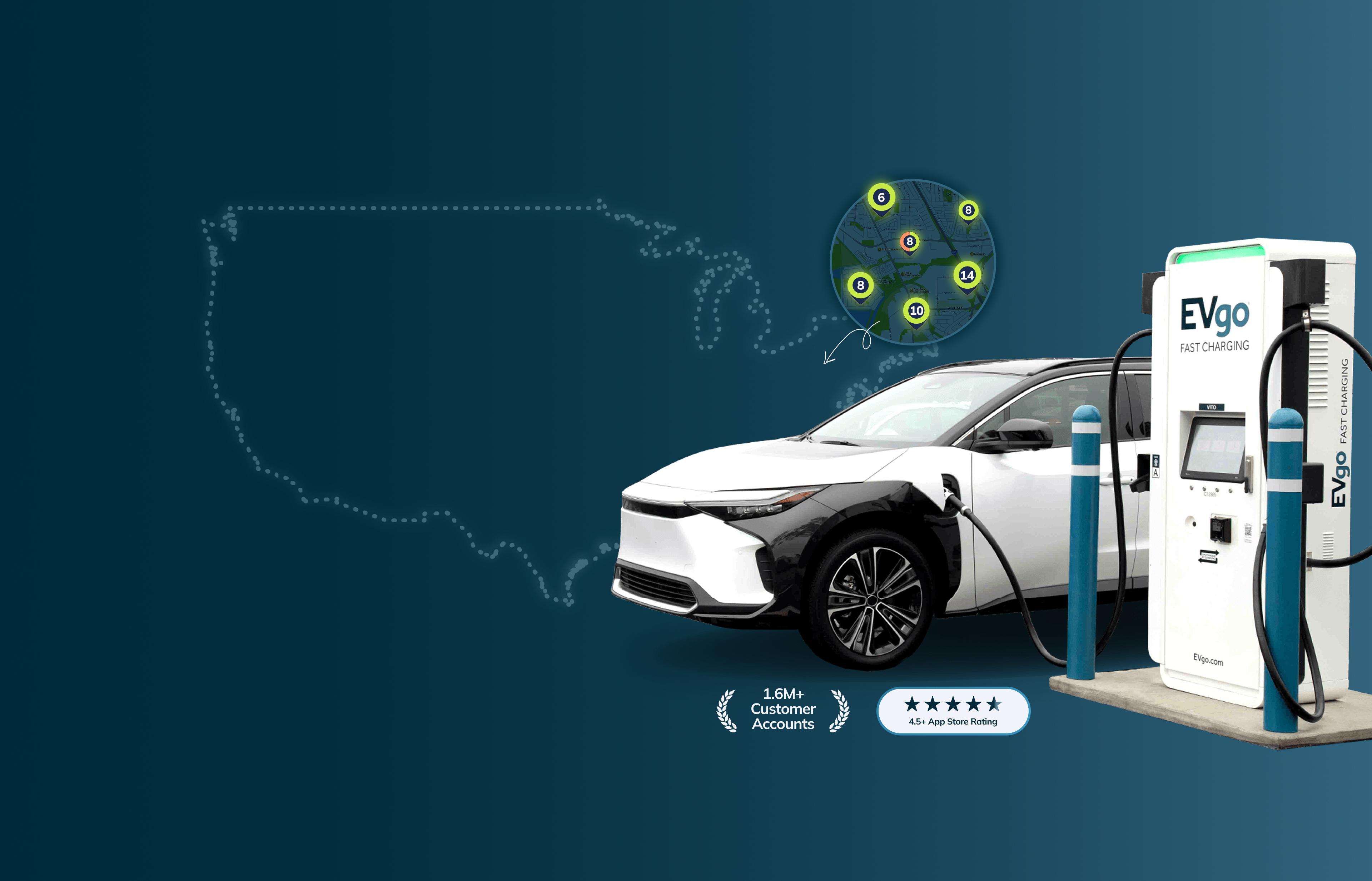 EVgo Electric Vehicle Charging Credit: $10 Total Value for Free thumbnail 2