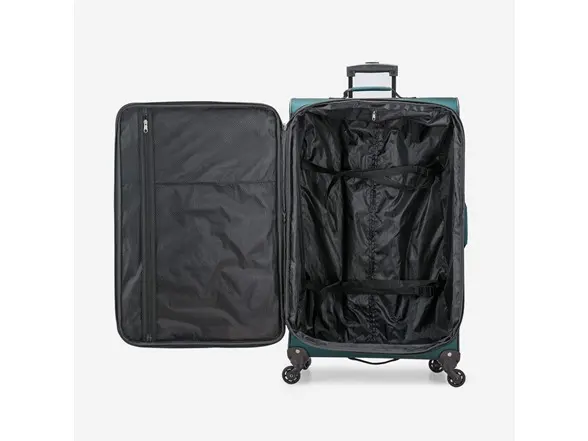 Maleta de Cabina U.S. Traveler Aviron Bay Blanda Expandible 22'' – Teal