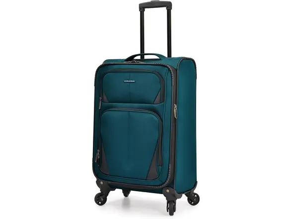 Maleta de Cabina U.S. Traveler Aviron Bay Blanda Expandible 22'' – Teal