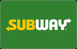 Tarjetas de Regalo Electrónicas Seleccionadas (Applebee's, Regal, IHOP, Subway y Más) ¡Hasta 20% de Descuento!