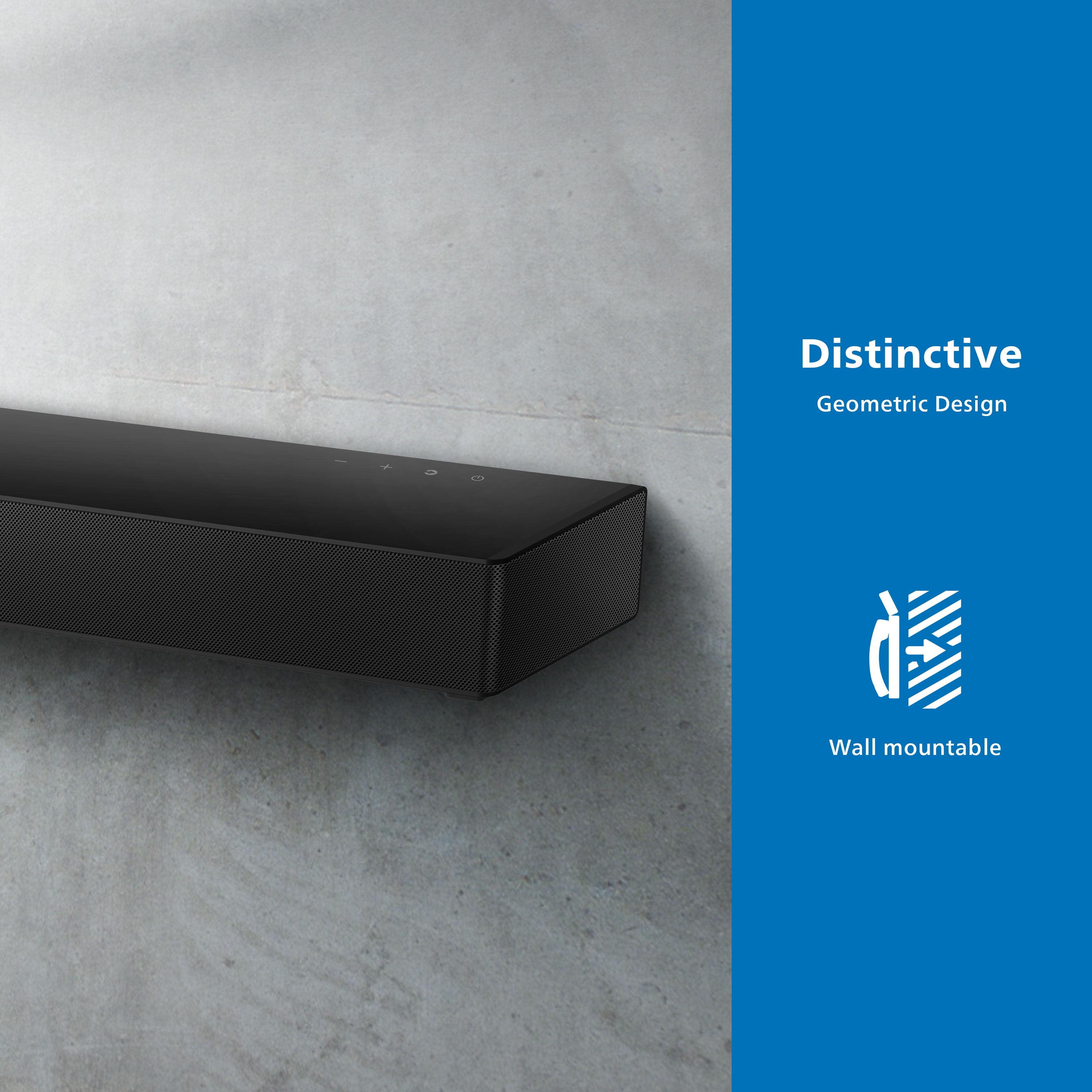 Barra de Sonido Philips B5706 2.1 Canales 200W con Subwoofer Integrado