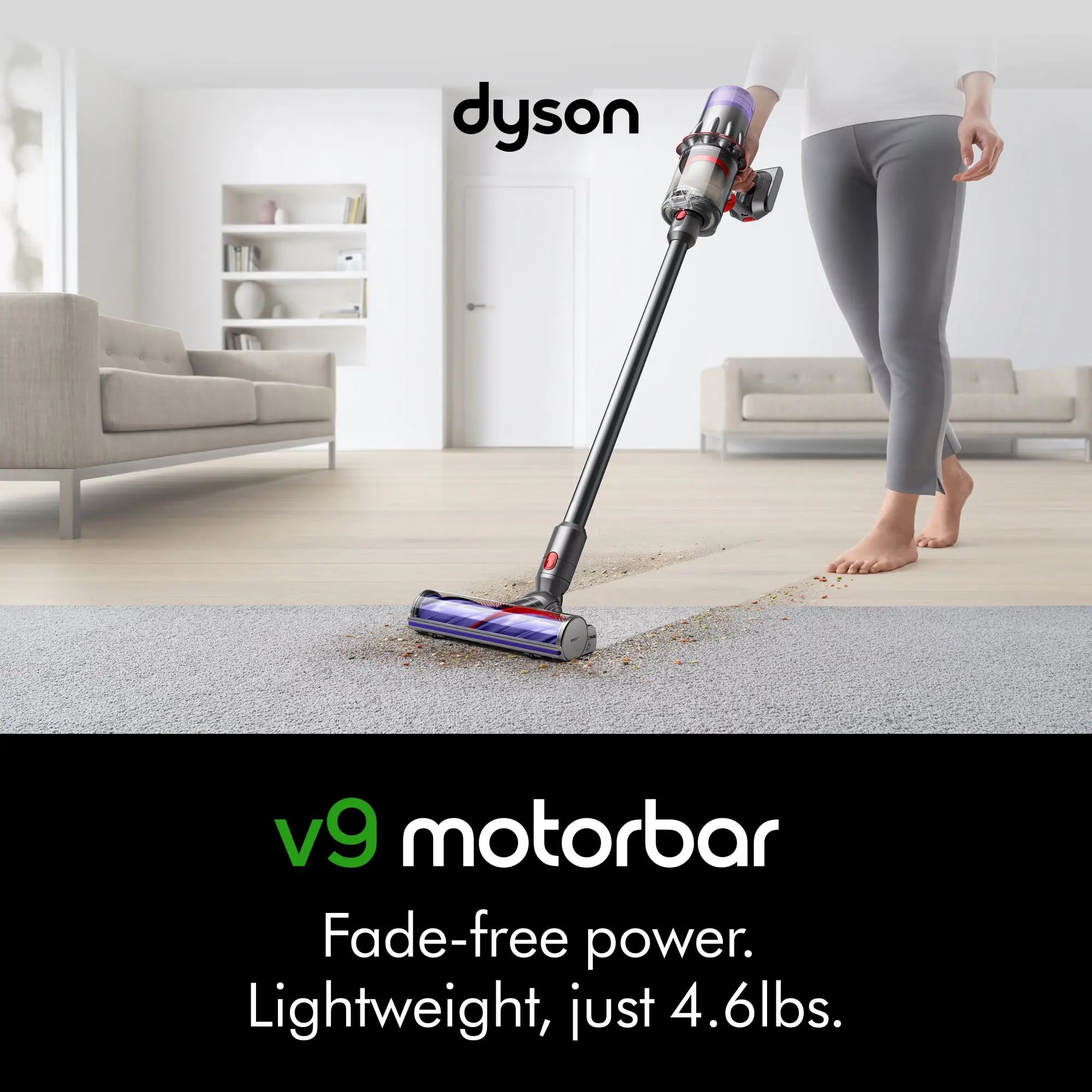 Aspiradora Dyson V9 Motorbar Sin Cable (Níquel) con $300 de Descuento