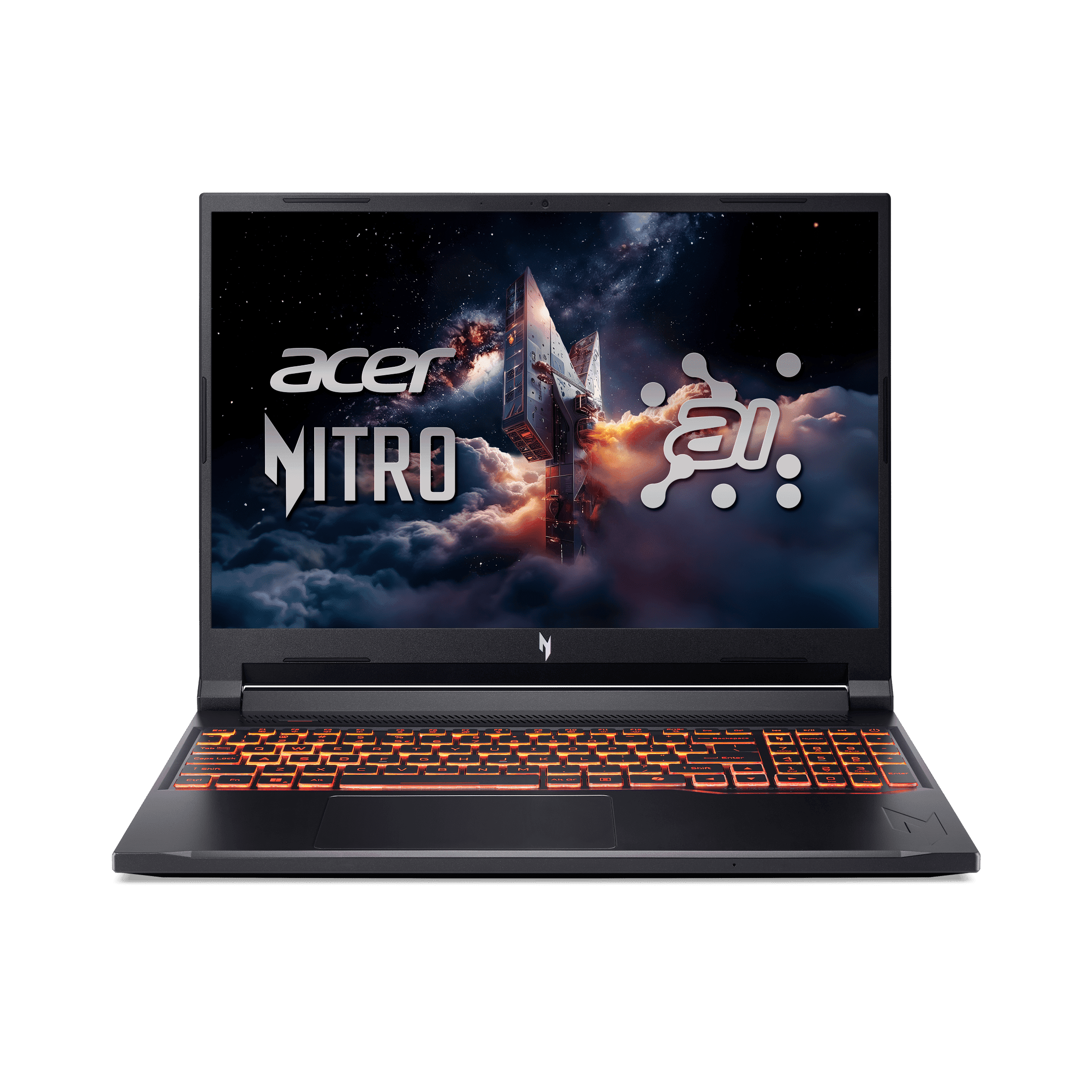 Acer Nitro V 16 AI 16” WUXGA IPS 180Hz Gaming Laptop, AMD Ryzen AI 5 240 Processor, NVIDIA GeForce RTX 5050 with 8GB GDDR7 VRAM, 16GB RAM, 512GB PCIe Gen 4 SSD, Obsidian Black