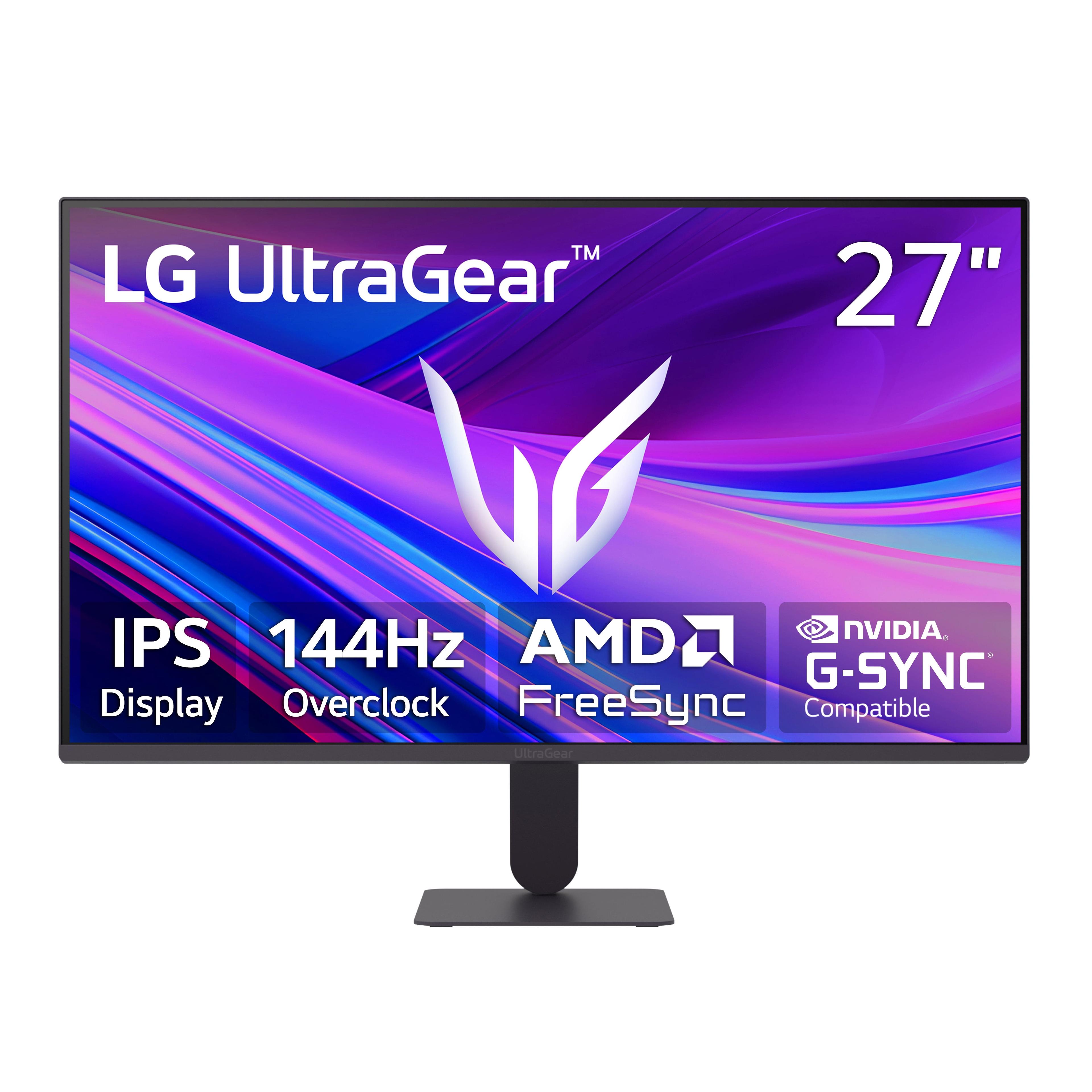 LG 27" UltraGear FHD 144Hz IPS Gaming Monitor for Only $89
