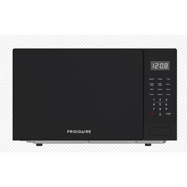 Microondas Frigidaire 0.9 p³ para Mostrador (Puerta Negra) - ¡Liquidación a $44!