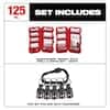 Set de Puntas Milwaukee SHOCKWAVE Impact Duty de 120 piezas + 5 Porta puntas Hex con mosquetón por $40