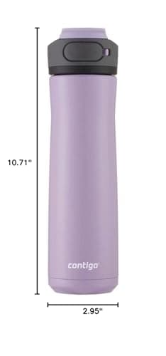 Botella Contigo Cortland Chill 2.0 24oz Aislada con Tapa AUTOSEAL - Lavanda