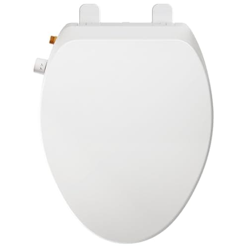 Elongated Bidet Toilet Seat – Non-Electric, Slow-Close Lid, Adjustable Water Pressure, Self-Cleaning Dual Nozzles for Frontal & Rear Wash, Leak-Resistant Brass Inlet, Easy Installa
