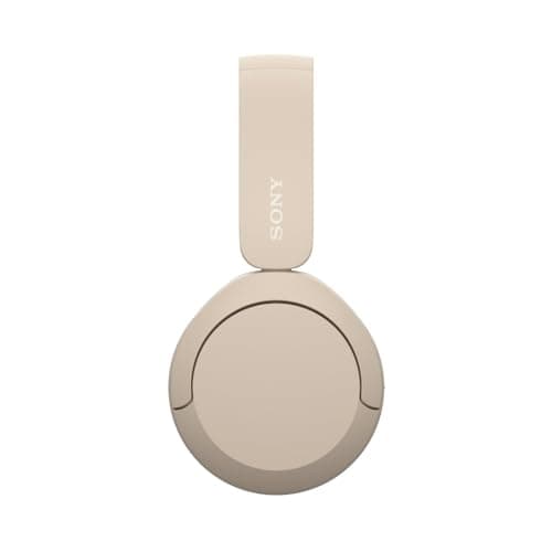 Sony WH-CH520 Wireless On-Ear Bluetooth Headphones with Mic, Cappuccino