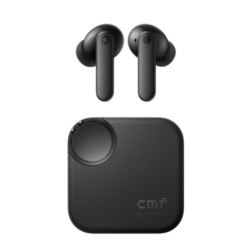 CMF By Nothing Buds 2 48dB Hybrid ANC True Wireless Earbuds, Strong and Comfort Noise Cancelling, Ultra Bass and Dirac Sound, in-Ear Detection, 55H Playtime, 6ENC Mics, Bluetooth 5