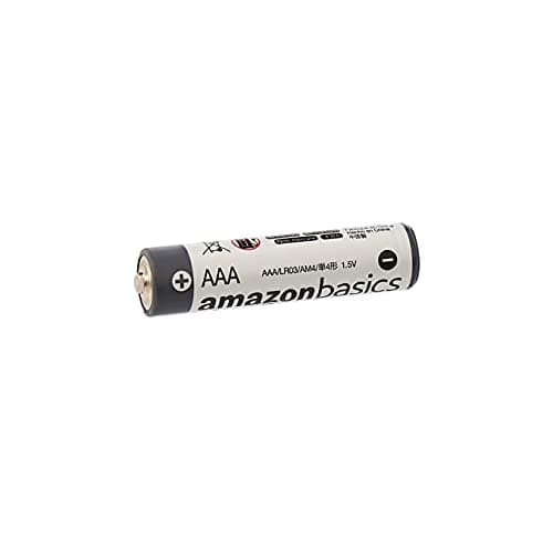 Pilas Alcalinas Industriales AAA Amazon Basics, 1050 Piezas (7 Paquetes de 150)