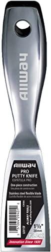Espátula Flexible ALLWAY UX15F de Acero Inoxidable 1.5"