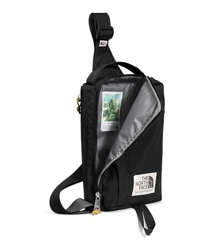 Mochila de Campo The North Face Berkeley, Negro TNF/Dorado Mineral-NPF, Talla Única