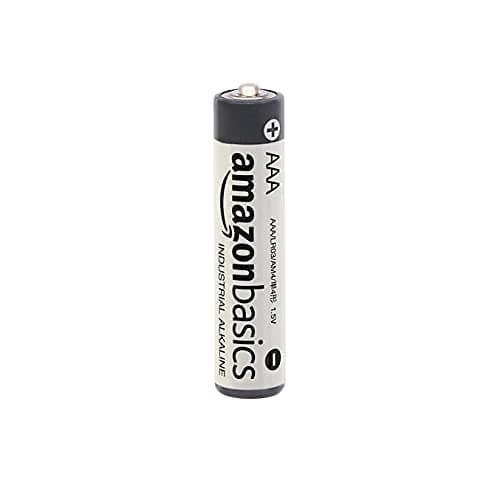 Pilas Alcalinas Industriales AAA Amazon Basics, 1050 Piezas (7 Paquetes de 150)