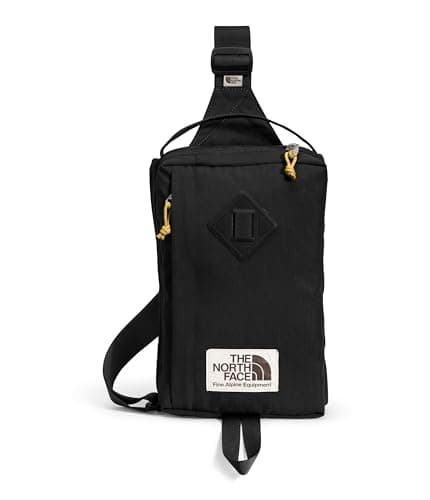 Mochila de Campo The North Face Berkeley, Negro TNF/Dorado Mineral-NPF, Talla Única