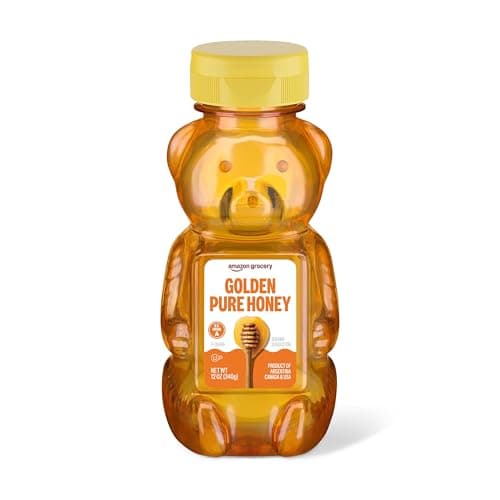 Amazon Grocery, Golden Pure Honey, 12 Oz