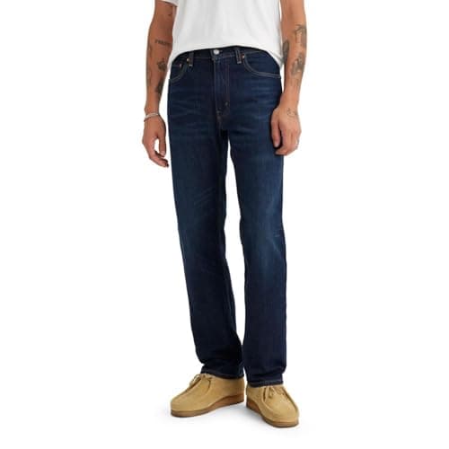 Levi's 505 Regular Fit Hombre, Índigo Oscuro Nail Loop Knot, 32W x 34L