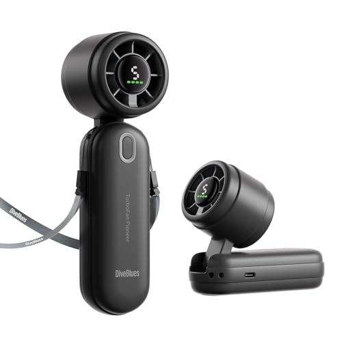 Miniventilador Turbo Portátil Diveblues iTurbo con 5 Velocidades y 12 Horas de Batería