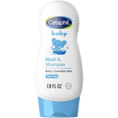 Champú y Jabón Corporal 2 en 1 para Bebé Cetaphil, Sin Lágrimas, con Caléndula, 230ml