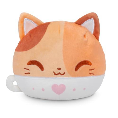 Mini Peluche Reversible Gato Latte Aromatizado TeeTurtle