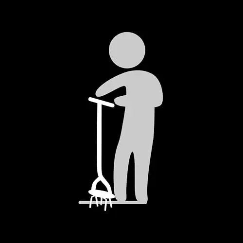 Cultivador Manual Fiskars de Acero de 40" con Mango Largo