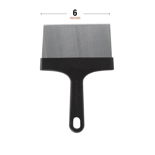 Raspador de Plancha Blackstone de Uso Rudo - 6 pulgadas de Acero Inoxidable