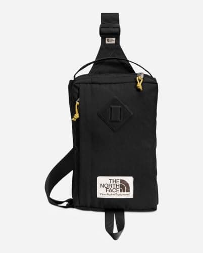 Mochila de Campo The North Face Berkeley, Negro TNF/Dorado Mineral-NPF, Talla Única