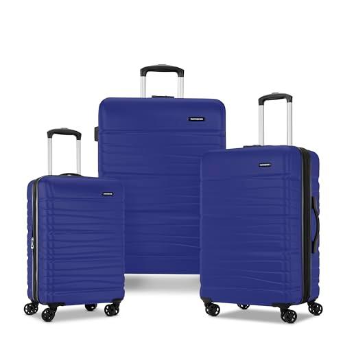 Set 3 Maletas Samsonite Evolve SE Rígidas Expandibles, Azul Zafiro
