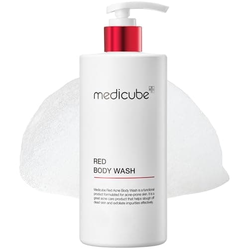 medicube Red Body Wash | Low pH Clarifying Body Wash For Back & Chest