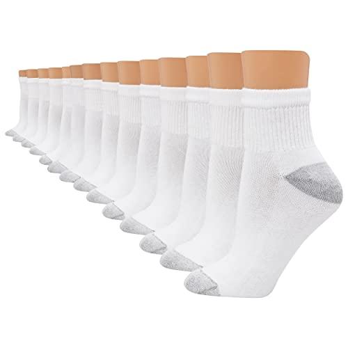 Calcetines Hanes de Tobillo Anti-Humedad para Mujer - Paquete de 14 Pares (Tallas 5-9 US)
