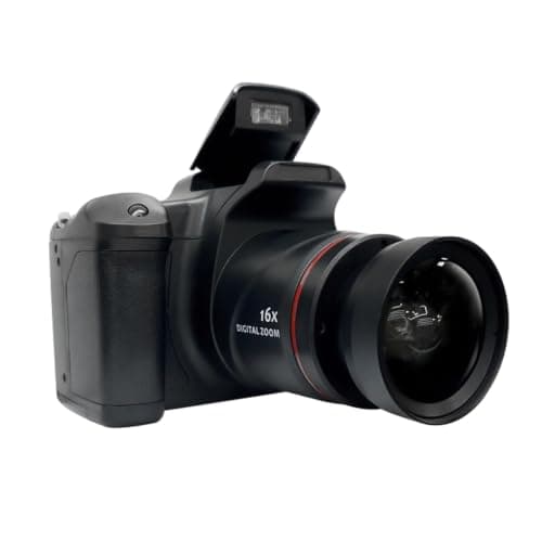 HD 720P Digital Camera with Wide-Angle Lens Small Cameras for Photography | Shakeproof Vlogging Camera Support 16x Digital Zoom Cool Gifts for Beginners Photography Lover Friends Family
