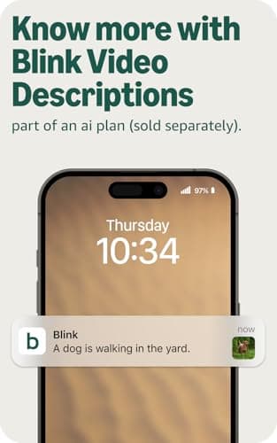 Blink Outdoor 2K+, Mini 2K+ y Timbre con Batería 2K+ (Modelo Más Nuevo) – Seguridad 2K Completa, Batería Duradera. Sync Module Core Incluido – 2 Cámaras + Timbre (Blanco)