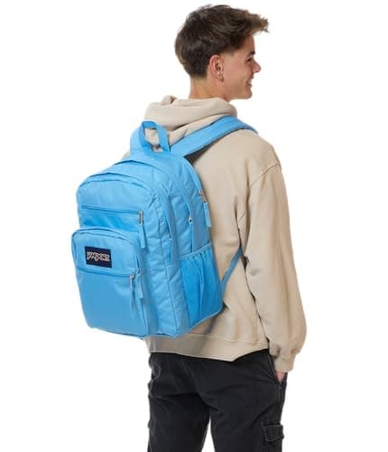 JanSport 34L Big Backpack - 15 Inch Laptop Sleeve, Electric Azul