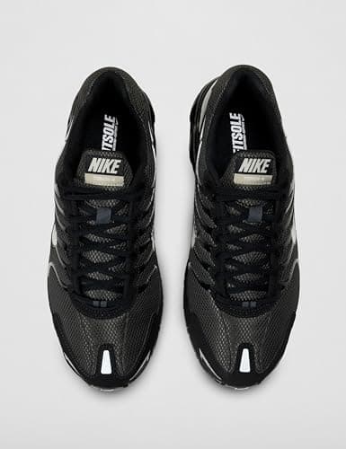 Tenis para correr Nike Air Max Torch 4 para hombre, antracita/plateado metálico-negro, 10 D(M) US