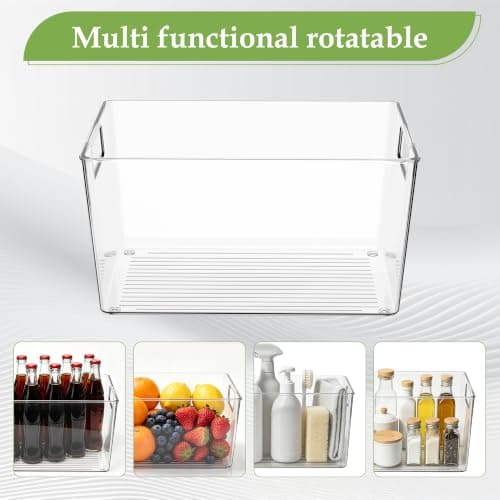 Tapete Impermeable para Bajo Fregadero (34"x22") con 4 Contenedores Transparentes: Set Organizador Esencial para Cocina, Baño, Despensa y Hogar