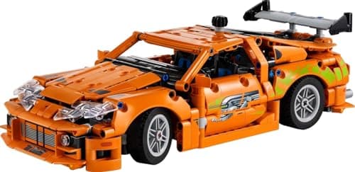 LEGO Technic Fast and Furious Toyota Supra MK4 Building Kit- Toy Car for Kids, Boys, and Girls, Ages 9+ - Creative Gift for Fast and Furious Car Fans - Realistic Engineering Details - 42204