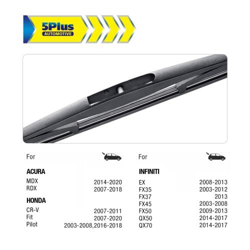 Limpiaparabrisas Trasero 5 PLUS® 14" para Subaru y Honda (¡Y Más!)