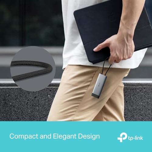 Hub USB C TP-Link 5 en 1 UH5020C | 4K@60Hz HDMI, PD 100W, 5Gbps