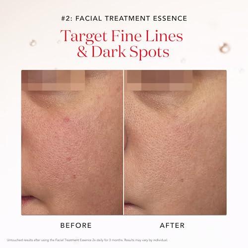 SK-II Youth Essentials Skin Care Set - Includes Facial Cleanser, Facial Essence & SKINPOWER Face Cream - Anti Aging Skin Care Set to Reduce Fine Lines & Improve Uneven Texture