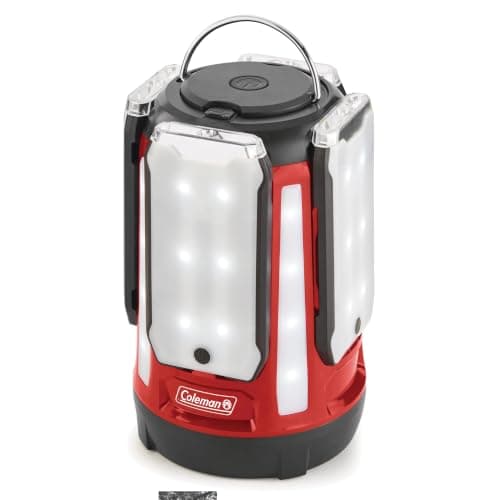 Coleman Multi Panel 800L LED Lantern, Water-Resistant, USB Charging Port