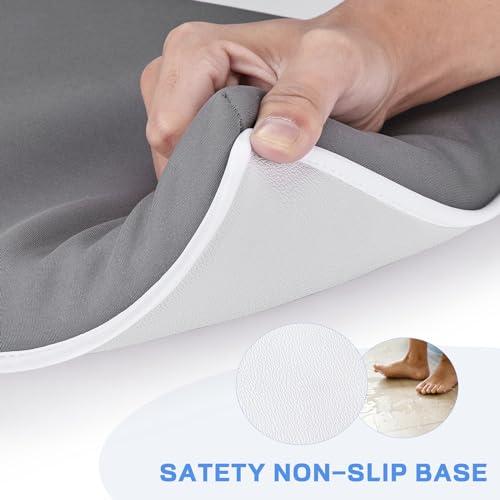 JOY ANAN Baby Bath Kneeler and Elbow Rest Pad Set, Bathtub Kneeling Pad, Baby Accessories for Bath, Relieve Your Knees and Elbows