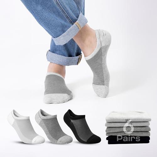 Tines COOLMATE Invisibles de Corte Bajo para Hombre con Talón Antideslizante