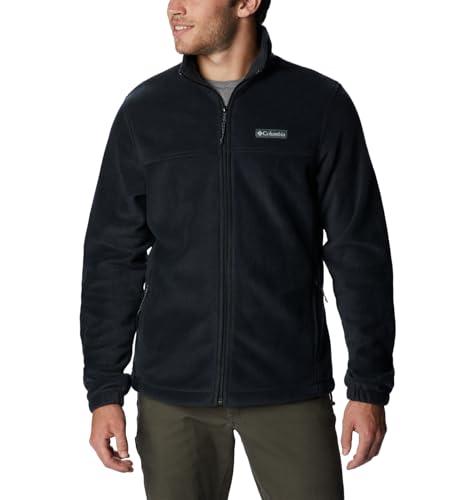 Columbia Men's Steens Mountain 2.0 Full Zip Fleece Jacket, Black, Large