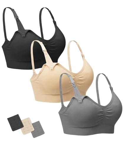Stelle Nursing Bras Maternity Bralette Seamless for Breastfeeding
