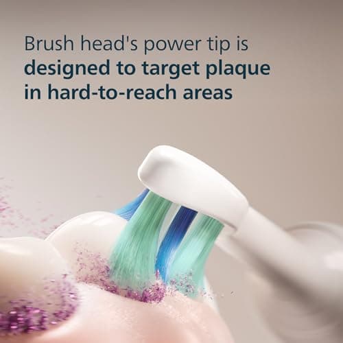 Cabezales Philips Sonicare C2 (Paq. de 3) – 9 Meses de Suministro, Blanco